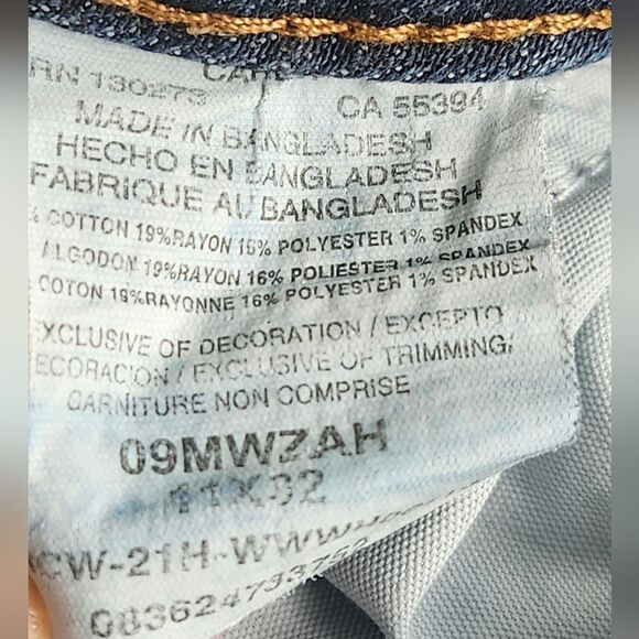 Wrangler Boot Cut Medium Blue Wash Denim Jeans, 11x32 - Picture 6 of 7